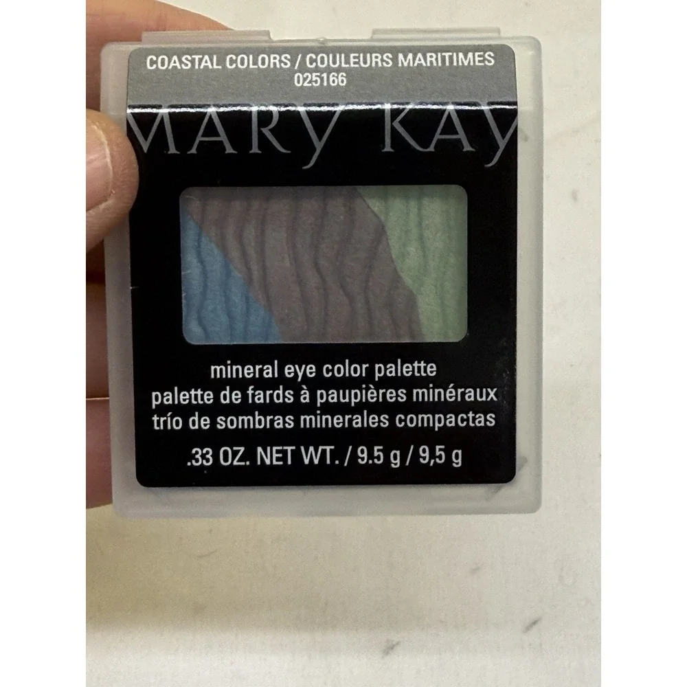 Mary Kay New Mineral Eye Color Palette Coastal Colors Discontinued + Free Sample